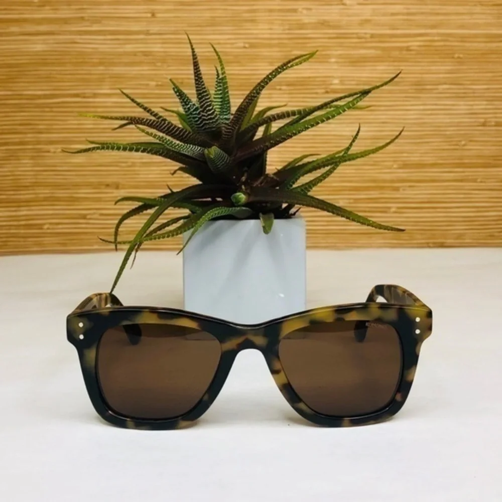 NEW KOMONO sunglasses Allen Tortoise Demi brown tan